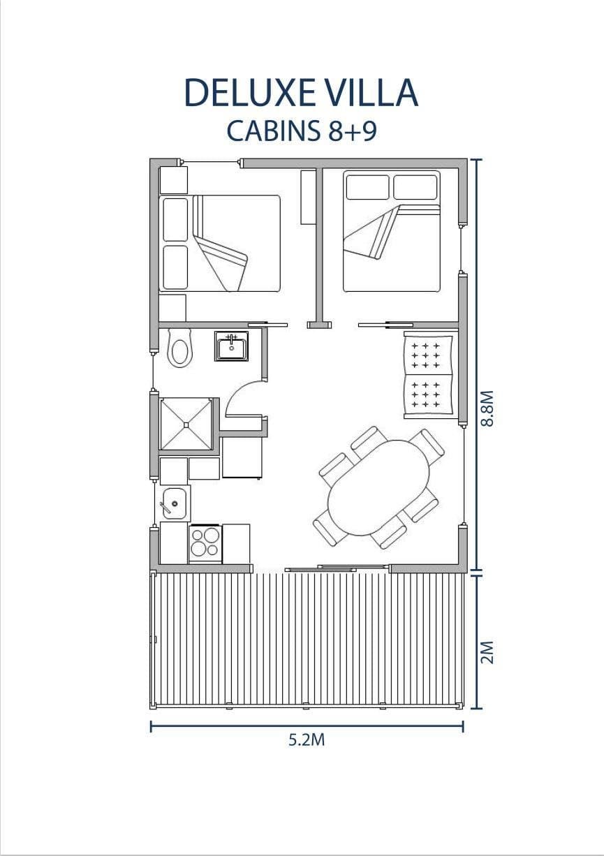 Deluxe Villas floor plan